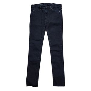 Adriano Goldschmied Legging Ankle Super Skinny Jeans Black Size 25